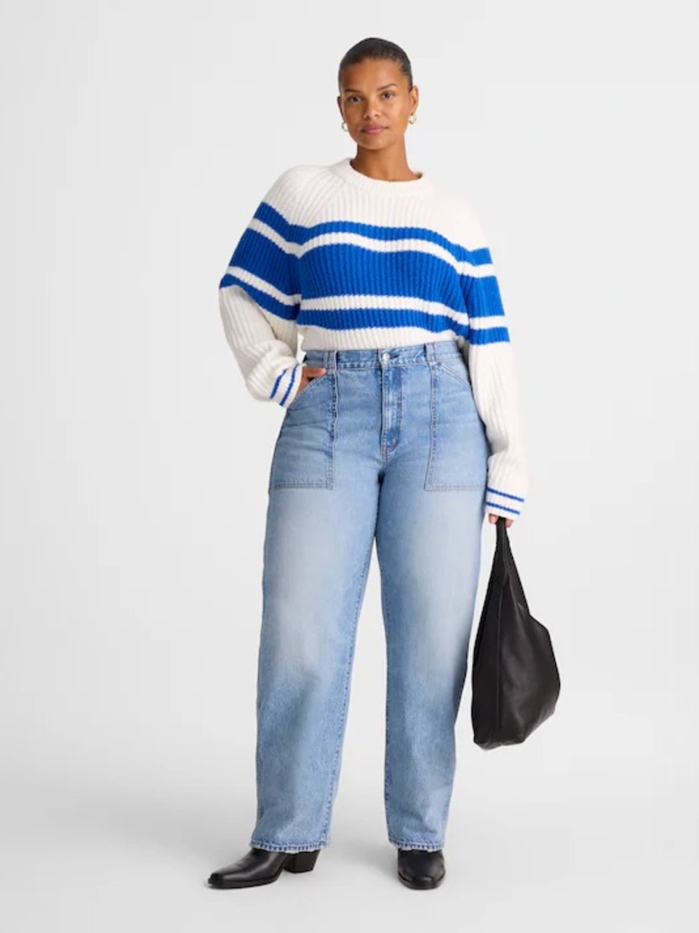 Madewell The Plus Balloon Jean Raebrook Wash